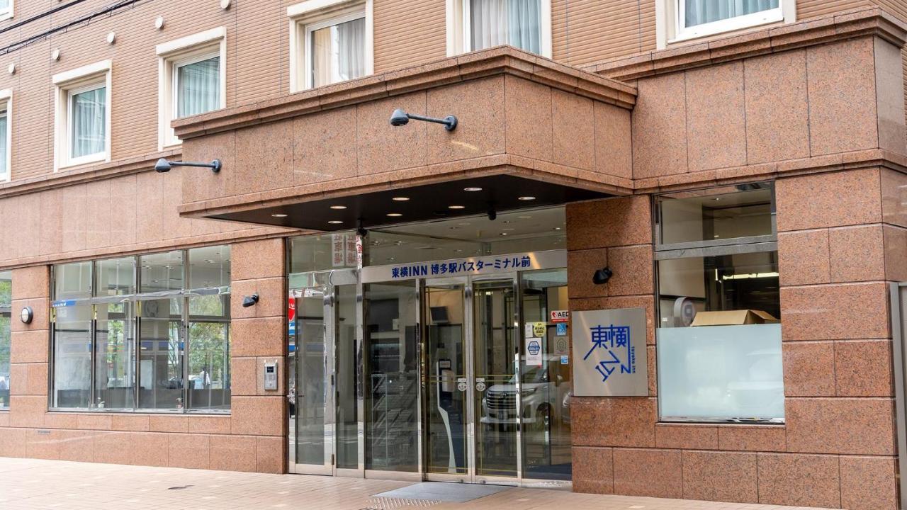 Toyoko Inn Hakata-Eki Bus Terminal Mae Fukuoka  Dış mekan fotoğraf